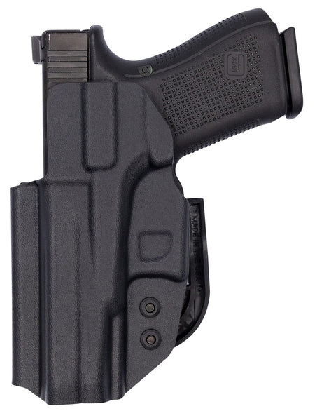 C&G Holsters 0008100 Inside Waistband Covert Holster Black Kydex Fits Glock 19 and 23