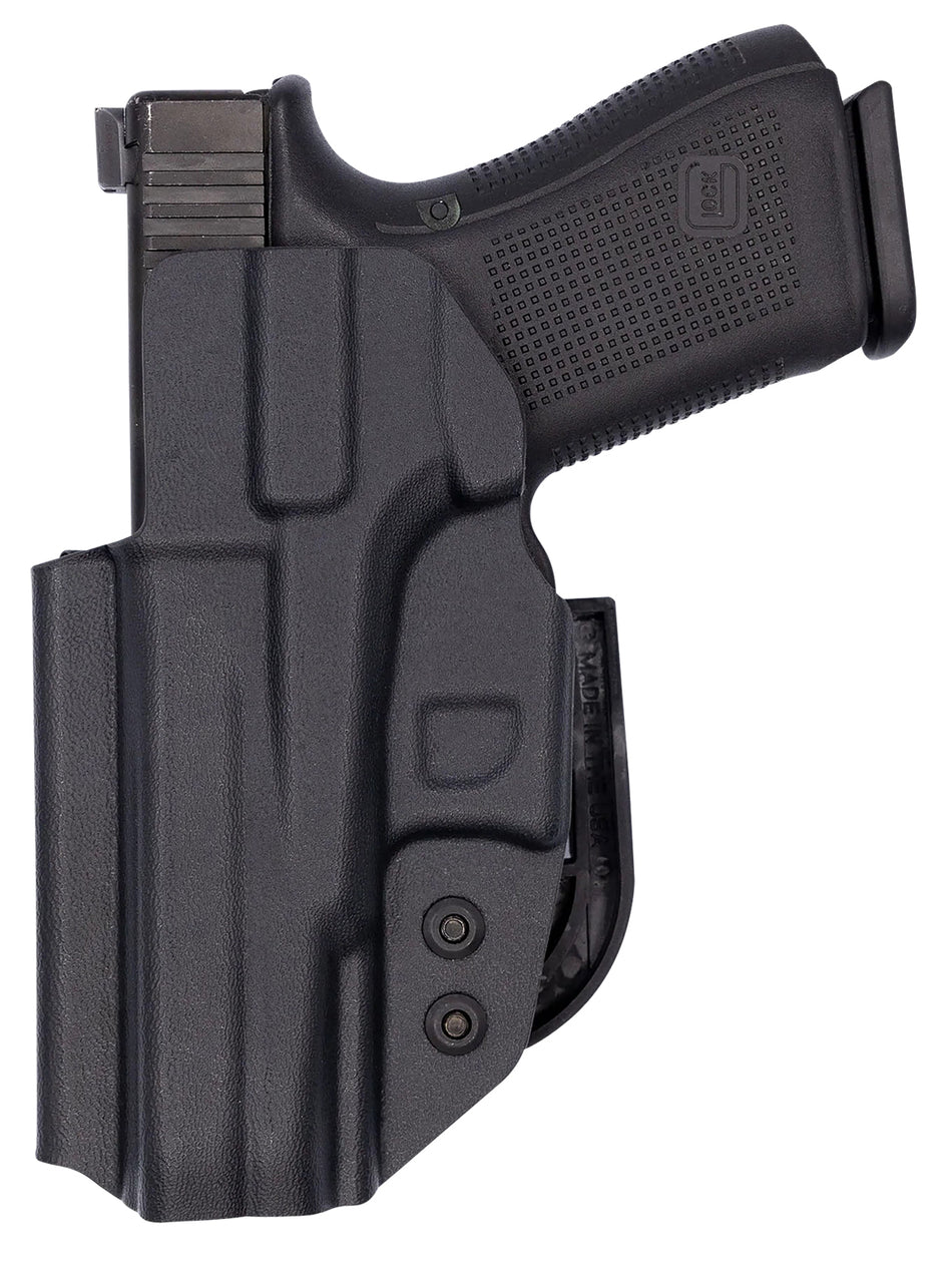 C&G Holsters 0008100 Inside Waistband Covert Holster Black Kydex Fits Glock 19 and 23