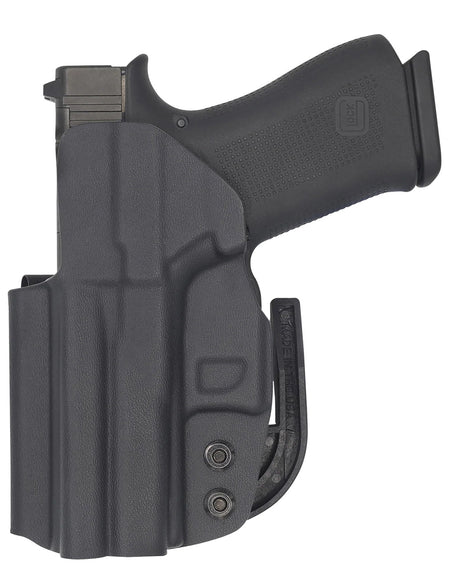 C&G Holsters 0062100 Inside Waistband Covert Holster Black Kydex Fits Glock 43 and 43X