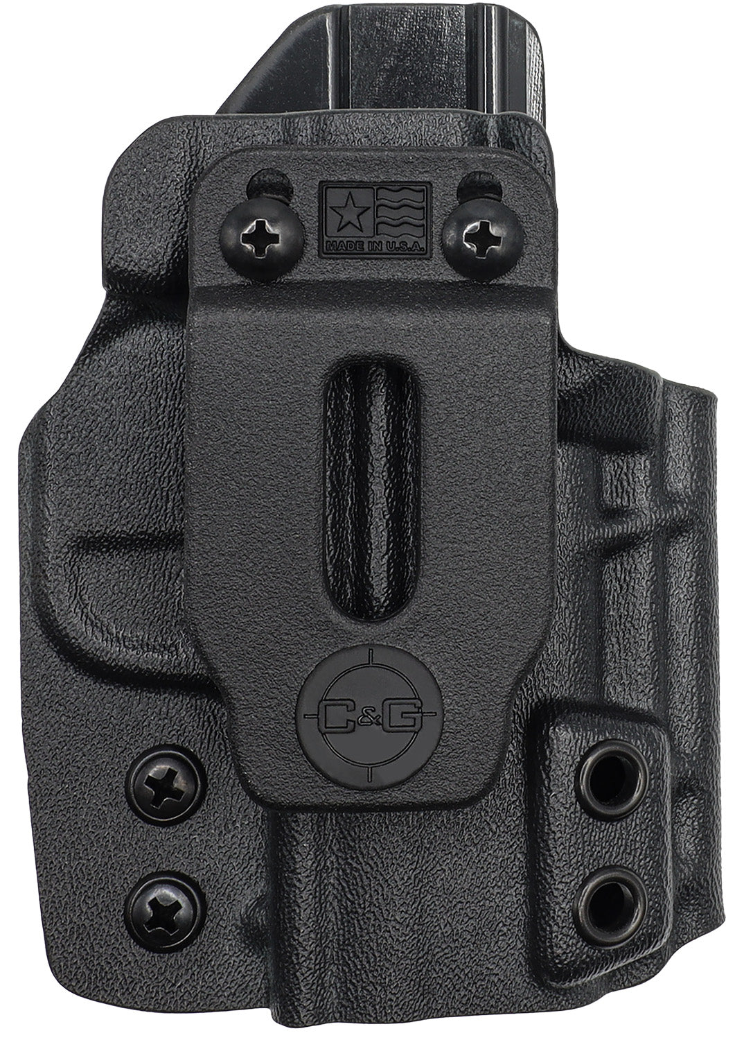 C&G Holsters 0952100 IWB Covert Kydex Belt Clip Holster Springfield Hellcat RH