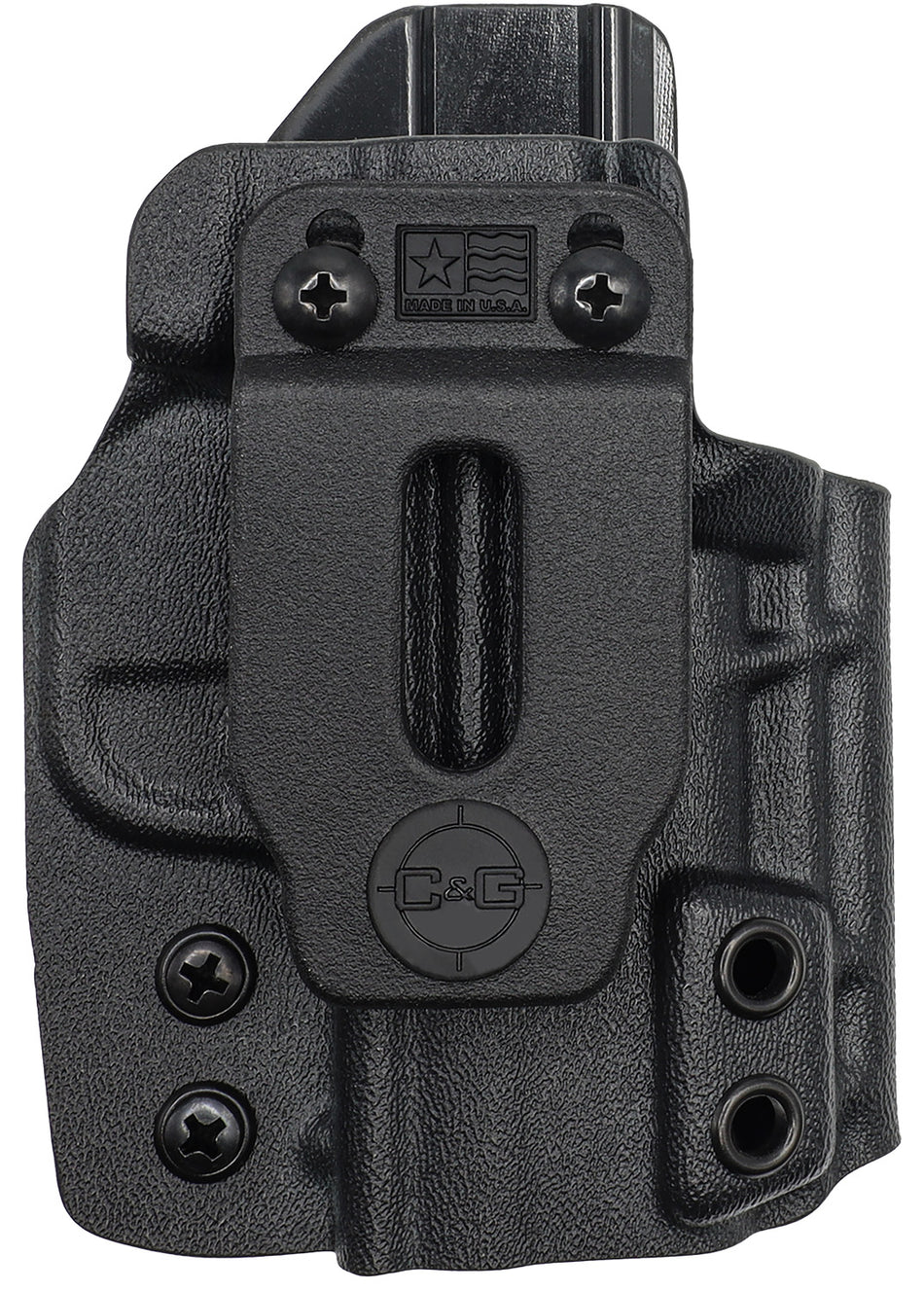 C&G Holsters 0952100 IWB Covert Kydex Belt Clip Holster Springfield Hellcat RH
