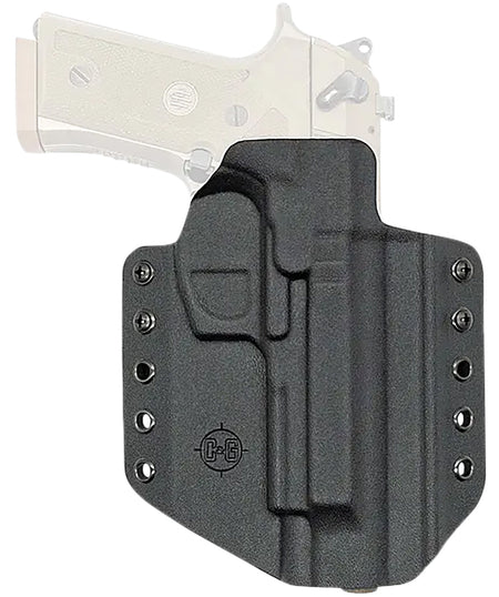 C&G Holsters 2750100 OWB Covert Kydex Belt Loop Holster Beretta M9A3/M9A4 RH