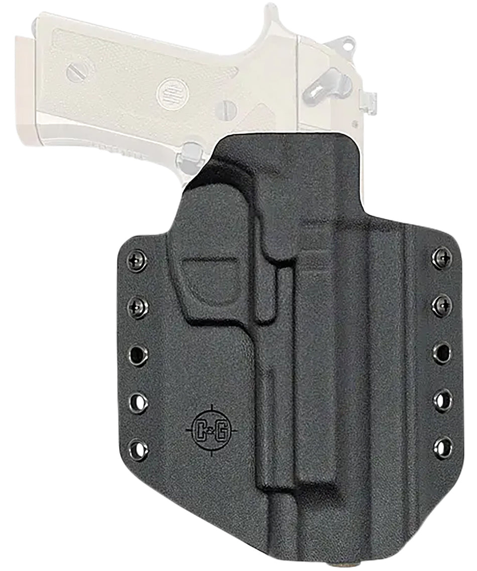 C&G Holsters 2750100 OWB Covert Kydex Belt Loop Holster Beretta M9A3/M9A4 RH