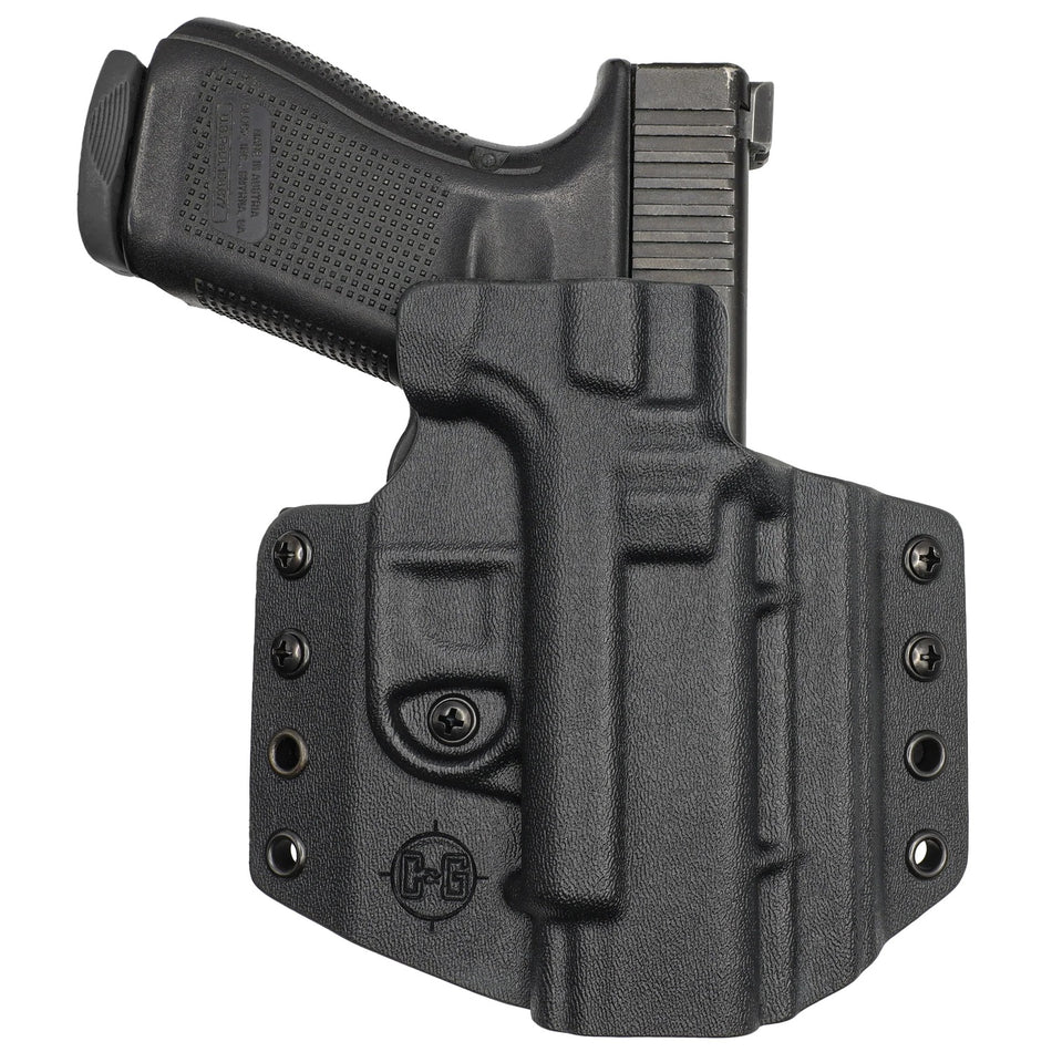C&G Holsters 1850100 OWB Covert Kydex Belt Loop Holster 1911 Government 5"
