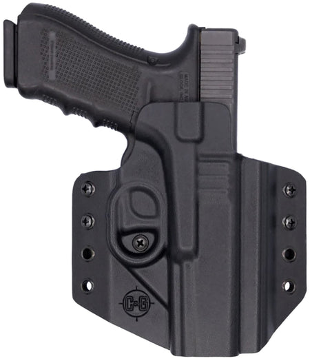 C&G Holsters 0000100 OWB Covert Kydex Belt Loop Holster Glock 17/22/47