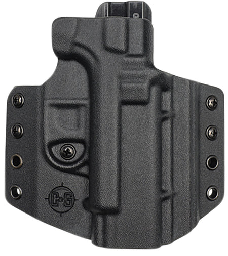 C&G Holsters 0006100 OWB Covert Kydex Belt Loop Holster Glock 19/23/45