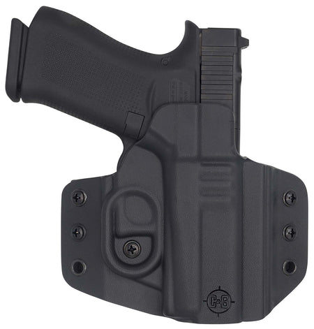 C&G Holsters 0060100 OWB Covert Kydex Belt Loop Holster Glock 43/43X/MOS