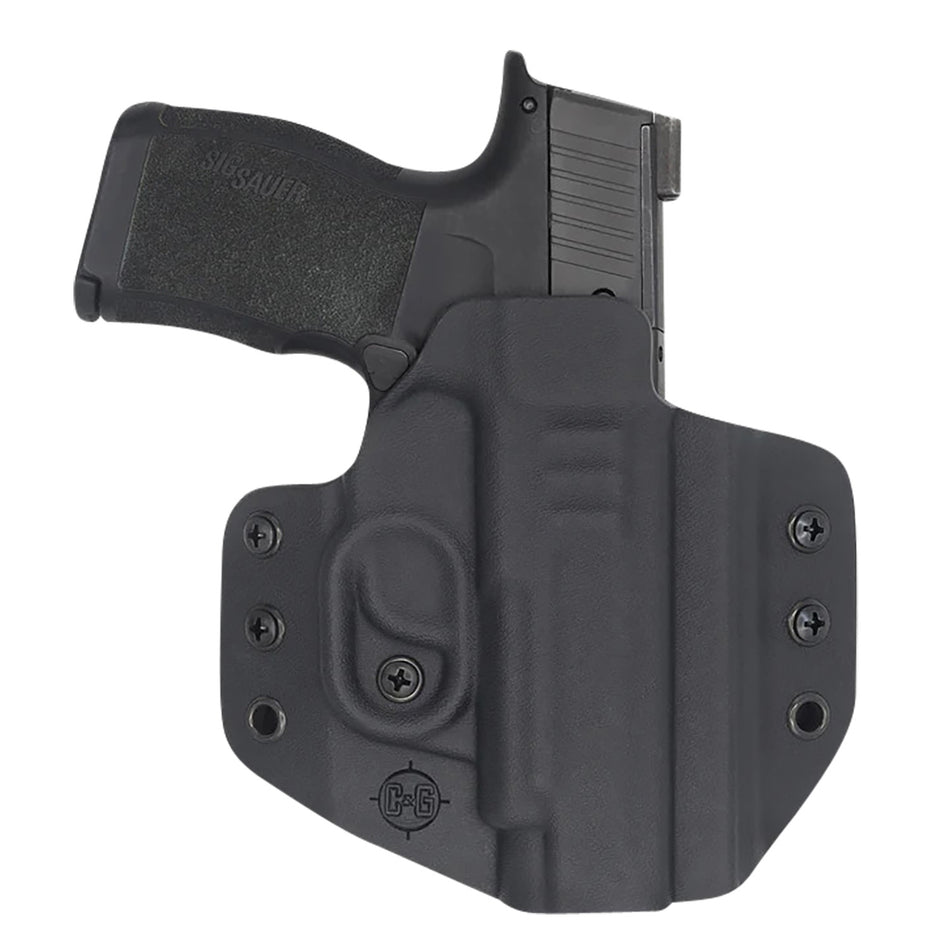C&G Holsters 0250100 OWB Covert Kydex Belt Loop Holster Sig P365 XL RH