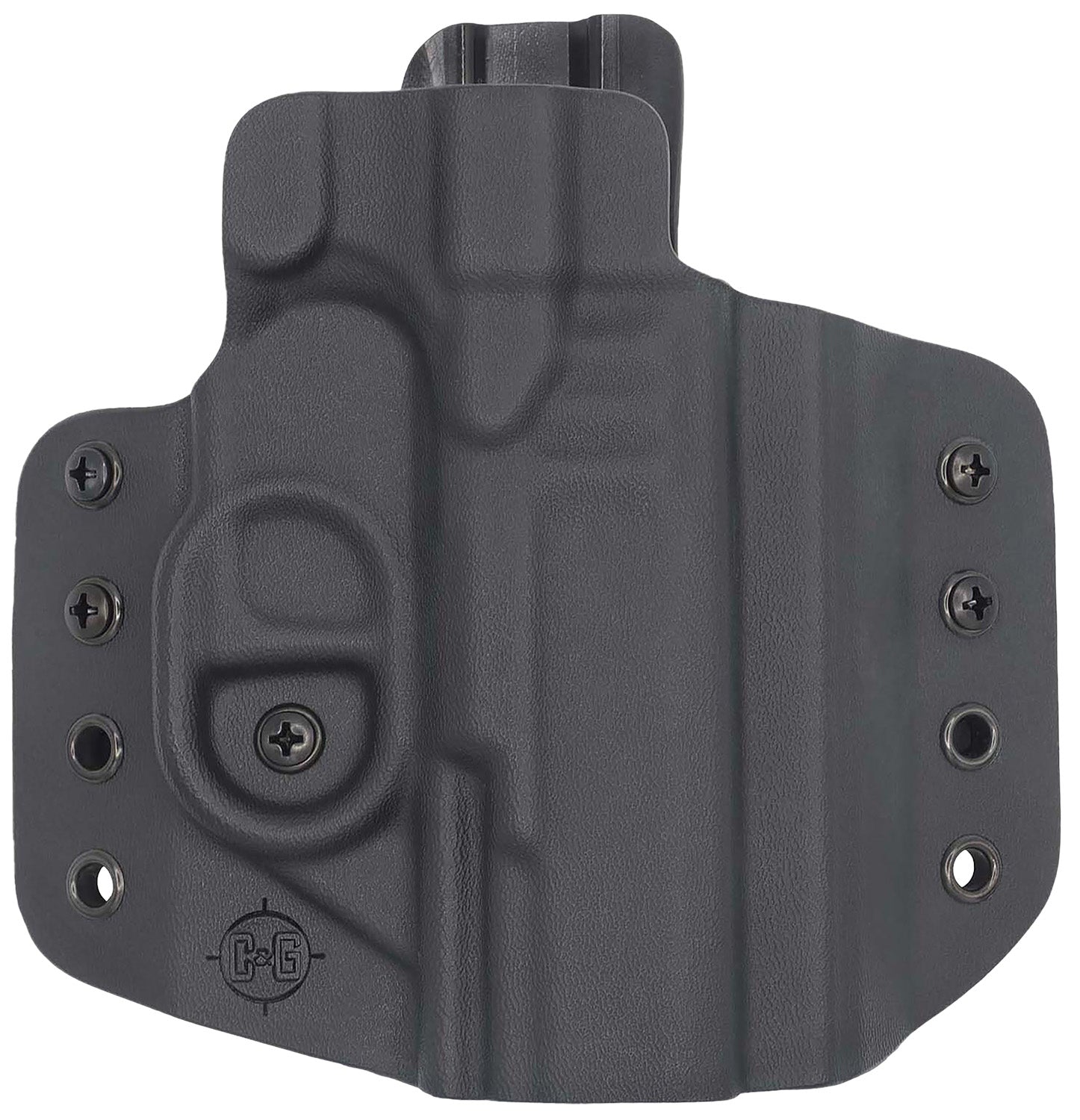 C&G Holsters 1212100 OWB Covert Kydex Belt Loop Holster Walther PDP 4" RH