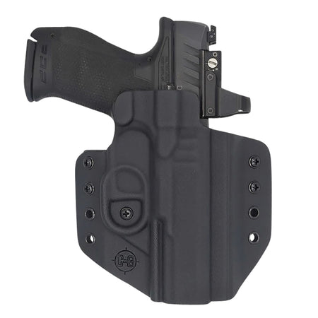 C&G Holsters Covert OWB Black Kydex Holster Walther PDP 4.5" Belt Loop Right Hand