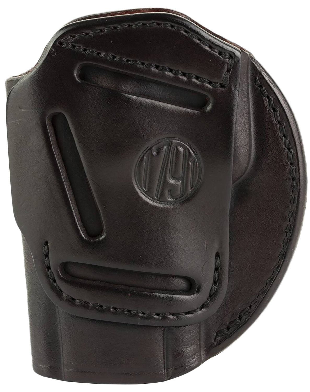 1791 Gunleather 3WH6SBRA 3-Way Concealment Holster Size 06 Signature Brown Leather Belt Loop - Ambidextrous