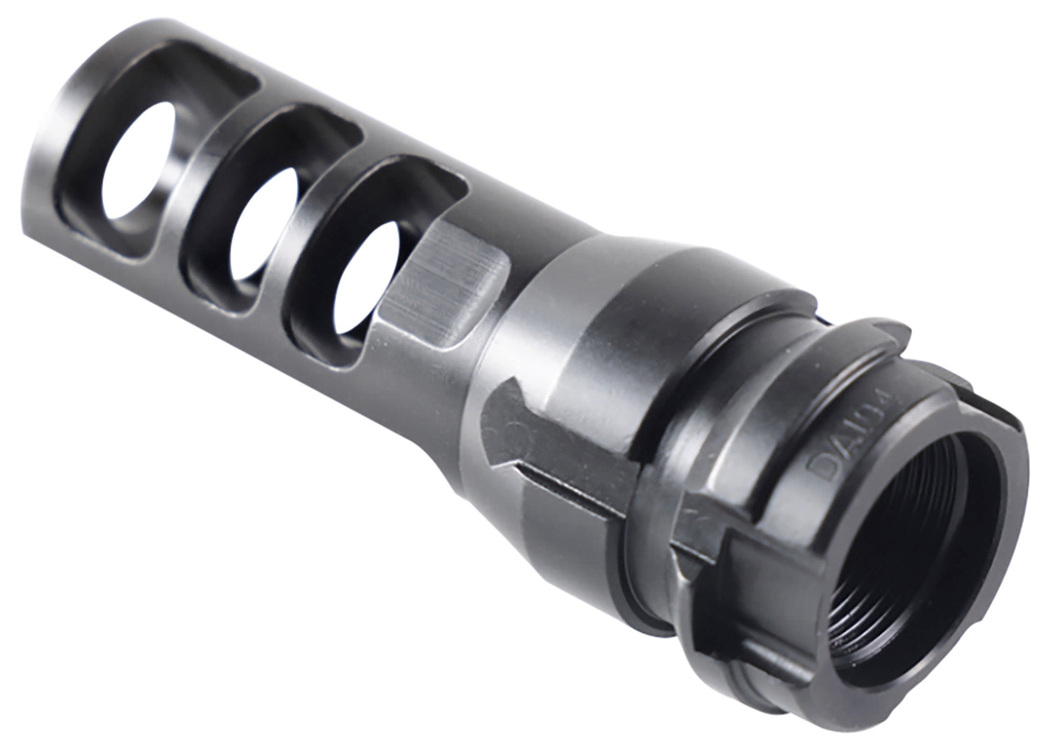 Dead Air DA102 KeyMount Muzzle Brake 5/8"-24 Threads Black Steel 2.60" OAL