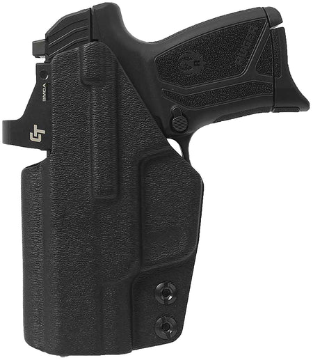 1791 Gunleather TACIWBMAX9BLKR Tactical Kydex IWB Black Belt Clip Holster - Ruger Max-9 RH