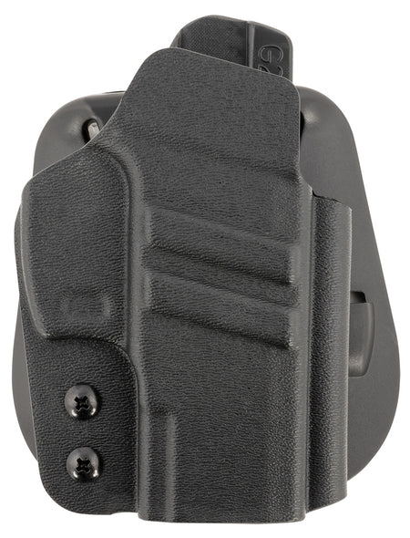 1791 Gunleather TACOWBG2CG3BLKR Tactical Kydex OWB Black Holster - Taurus G2C/G3 RH