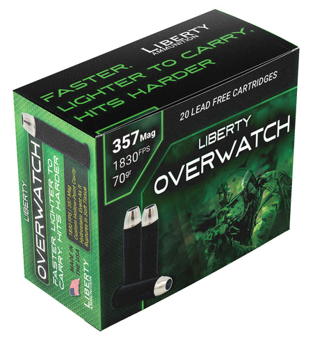 Liberty Ammunition .357 Magnum LAOW357701830 OverWatch Open Cavity Design 70 Grain