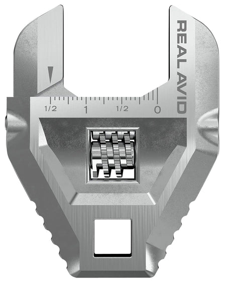 Real Avid AVMFAW Master-Fit Adjustable Wrench for Barrel Nuts, Fits Up to 1-1/2" Firearm Nut