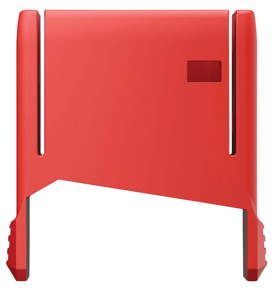Real Avid AVAR10SFVBS AR-10 Smart-Fit Vise Block Sleeve Red Gray with AR-15 Expansion Block
