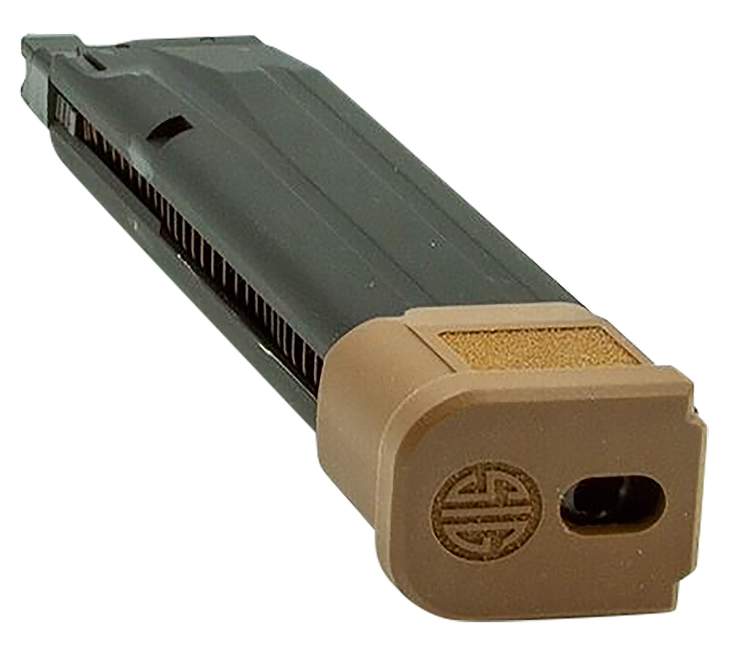 Sig Sauer AMPFM17 ProForce M17 Airsoft Pistol Magazine 6mm 21rd CO2 Black/Brown Polymer