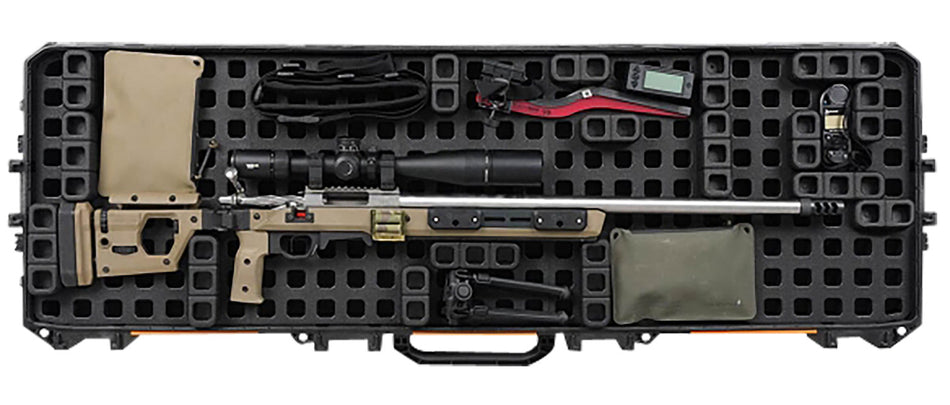 Magpul MAG1302-BLK DAKA Grid Organizer Black EPP Drop-In System for Pelican 800 Vault Double Rifle Case