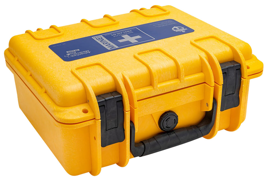 AMK Marine 1500 Coast Guard Approved Waterproof First Aid Kit - Yellow