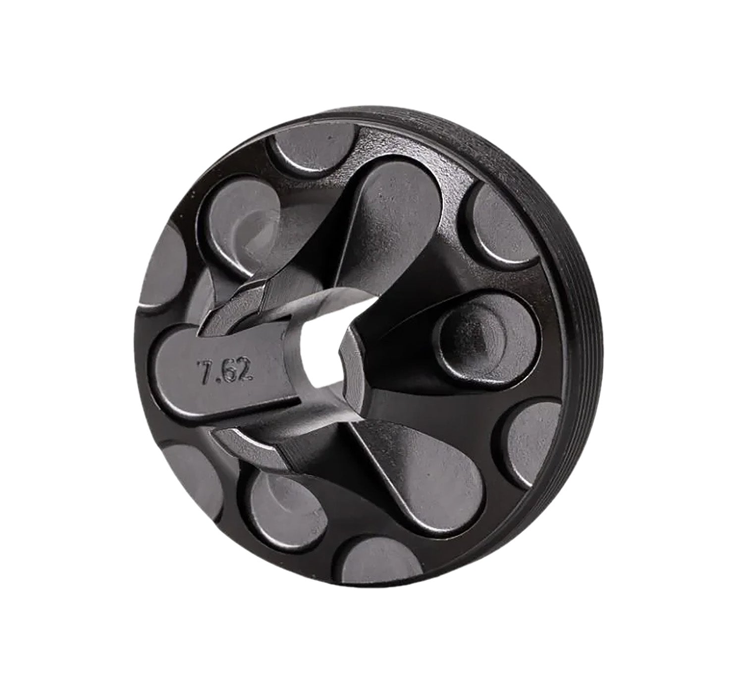 Rugged Suppressors FC006 Black Steel Flash Hider Front Cap 7.62mm