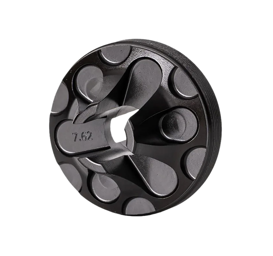 Rugged Suppressors FC006 Black Steel Flash Hider Front Cap 7.62mm