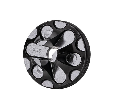 Rugged Suppressors FC007 Black Steel 5.56mm Flash Hider Front Cap