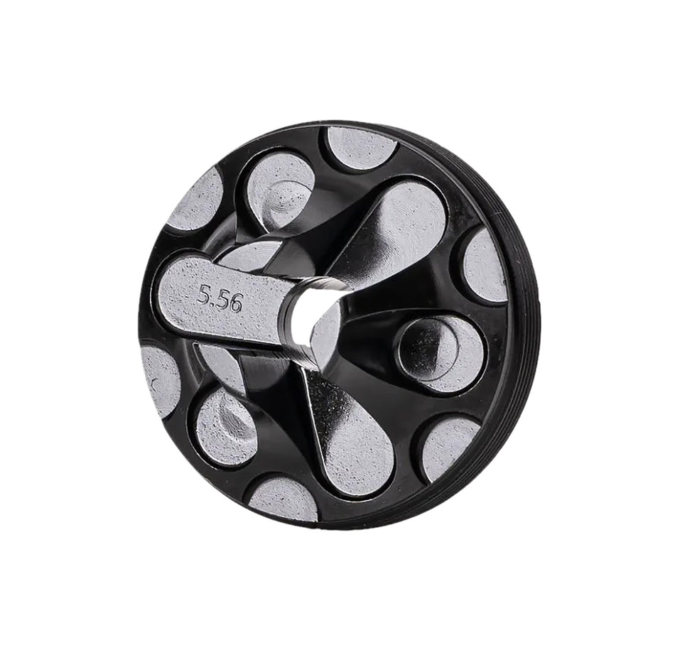Rugged Suppressors FC007 Black Steel 5.56mm Flash Hider Front Cap