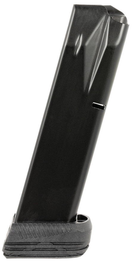 Mec-Gar MGPB9220DPS Beretta 92FS M9 9mm 20rd Extended Black Carbon Steel Magazine w/Anti-Friction Coating DPS