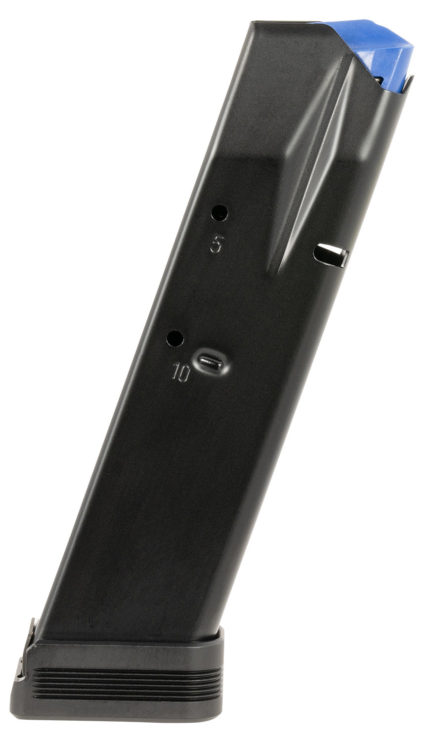 Mec-Gar MGCZ7510M CZ 75B 85B SP-01 Shadow 9mm Luger 10rd Extended Competition Blued Carbon Steel Magazine