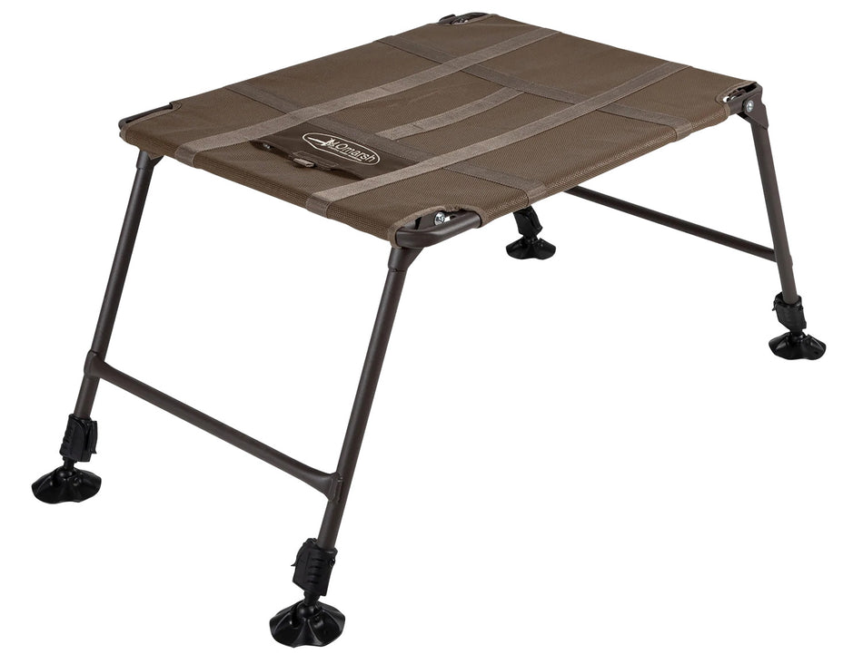 MOmarsh 34025 Final Stand Brown Mesh Platform 31x24 Adjustable Legs