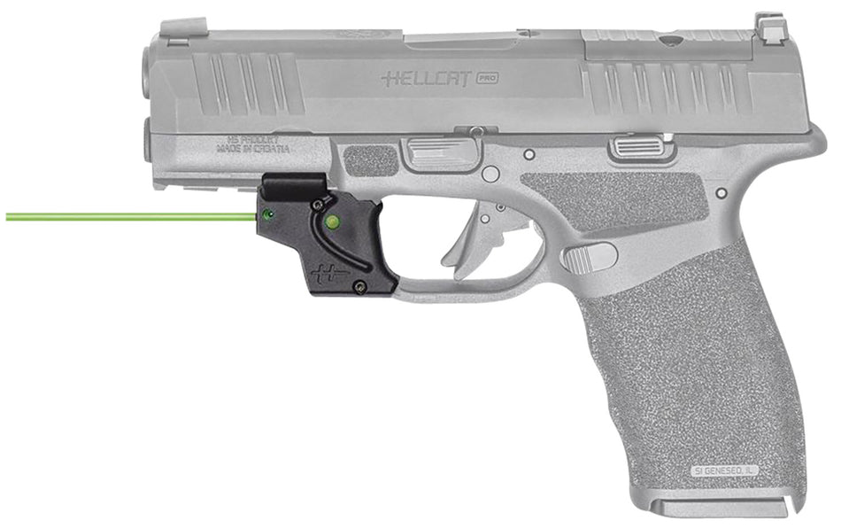 Viridian E-Series 912-0077 Green Laser Sight Springfield Hellcat Pro Ambidextrous On/Off Black