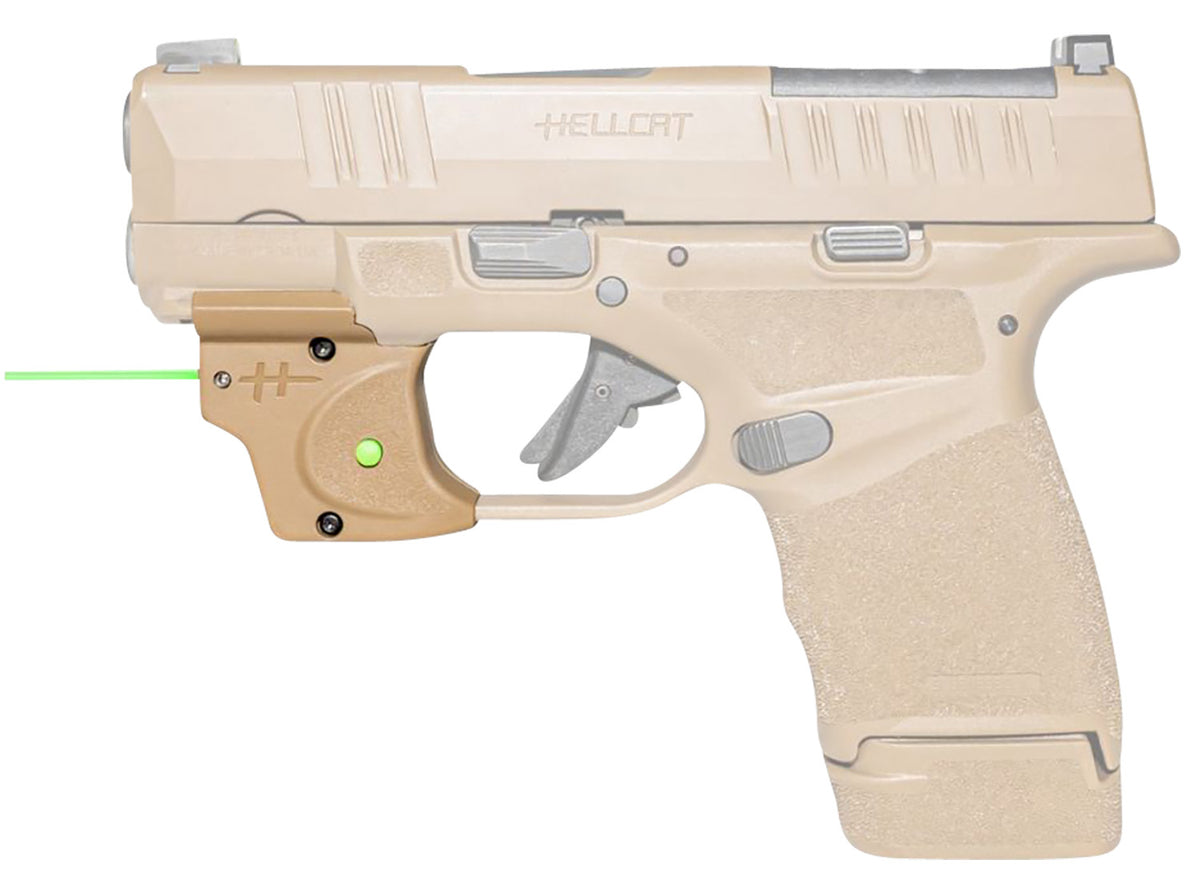 Viridian 912-0047 Springfield Hellcat E-Series Green Laser Sight FDE