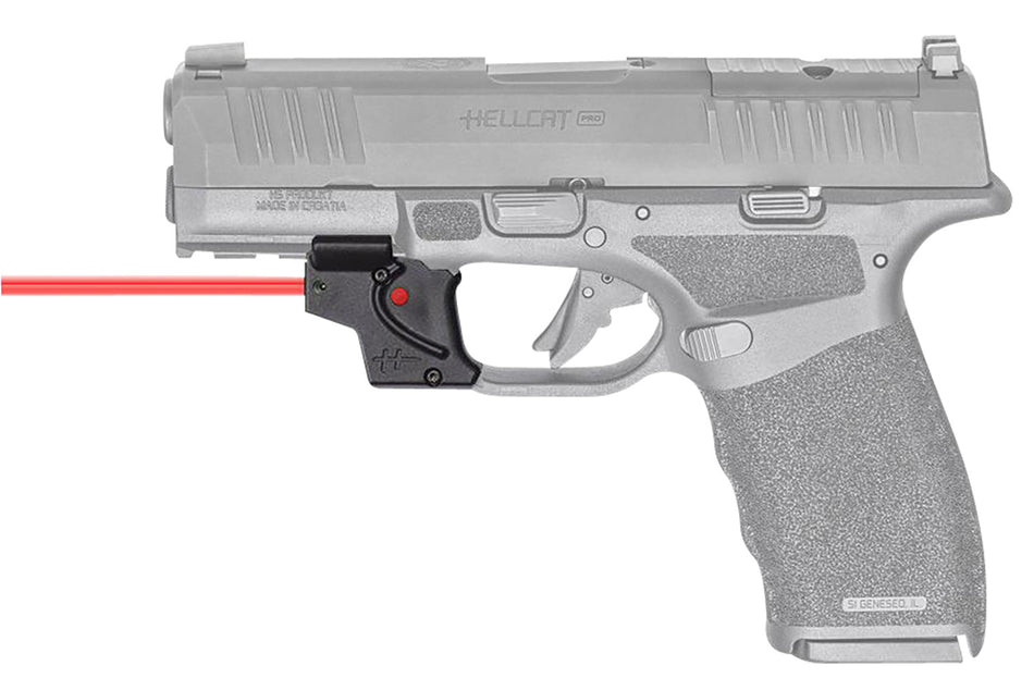Viridian 912-0076 Springfield Hellcat PRO E-Series Red Laser Sight Black