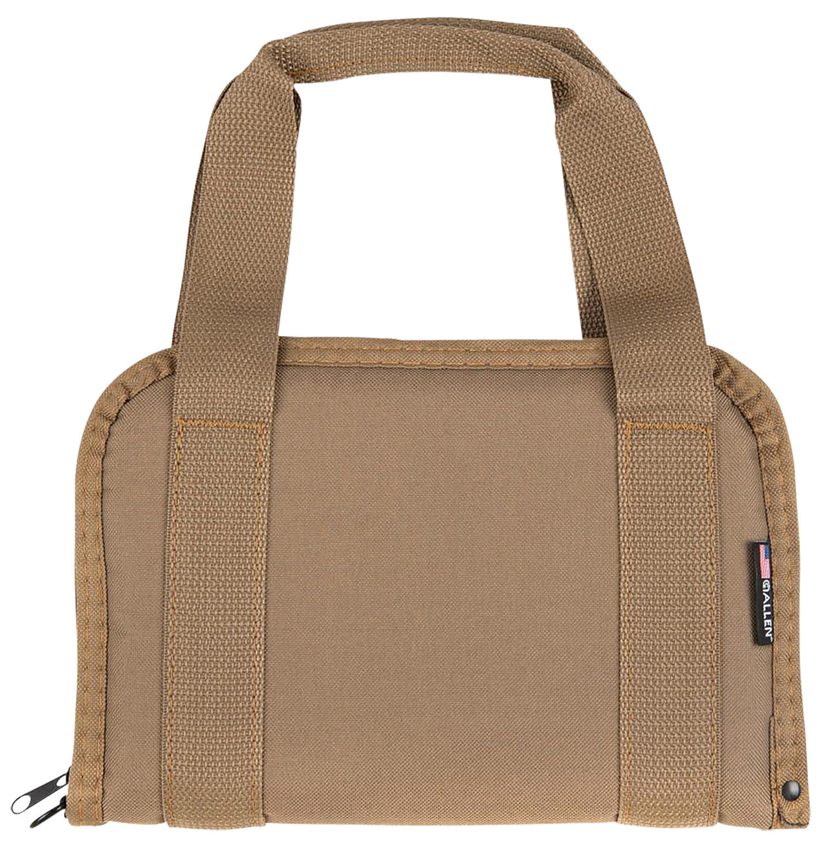 Allen 3642 Lockable Pistol Tote FDE Endura Fits Handguns Up to 11.5"
