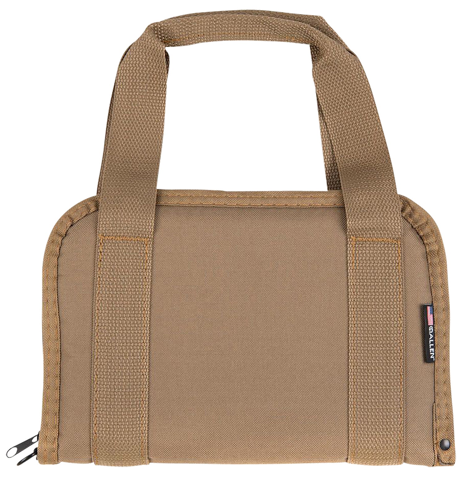 Allen 3642 Lockable Pistol Tote FDE Endura Fits Handguns Up to 11.5"