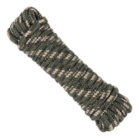 Vanish 5906 Braided Polypropylene Outdoor Rope 16-Carrier 25 Feet