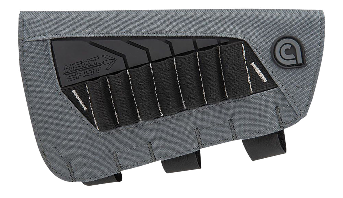 Allen Bridger Next Shot Premium Rifle Cartridge Carrier, 7-Round, .223 to 300 Win Magnum, Black/Gray