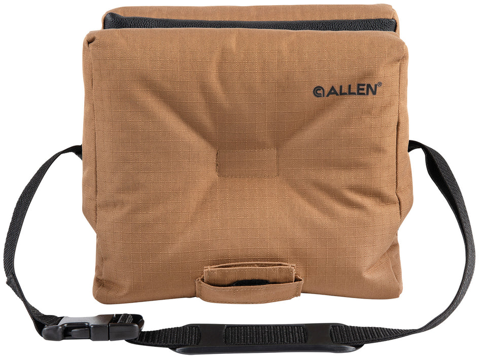 Allen X-Focus 18420 Empty Bench Shooting Rest Bag Black Tan 600 Denier Polyester