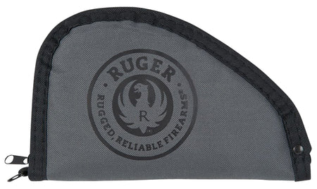 Ruger Rugged Compact Pistol Case 8" Black Gray Lockable Zippers Fits LCP LCP II LCP Max