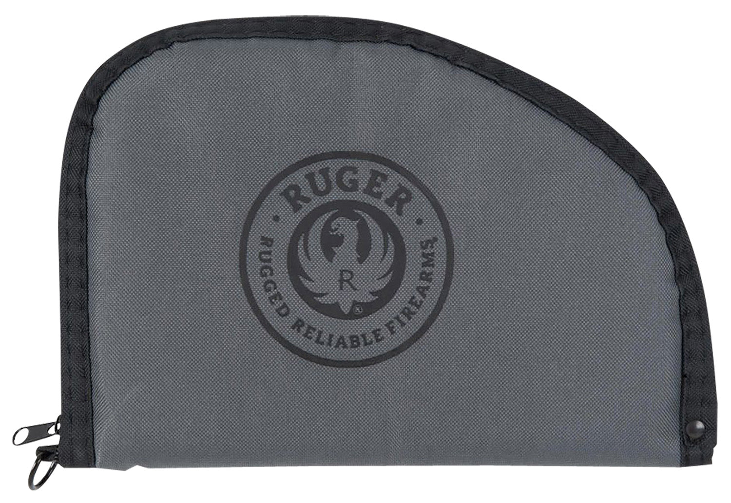 Ruger Rugged 10" Full-Size Handgun Case Black Gray Lockable Fits Security-9 SR1911 and More