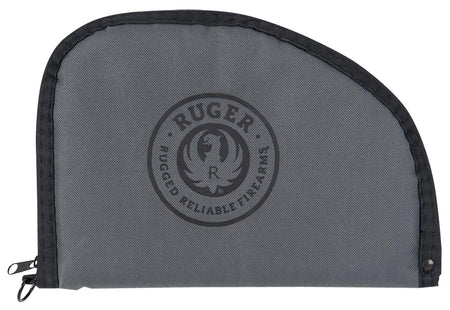 Ruger Rugged 10" Full-Size Handgun Case Black Gray Lockable Fits Security-9 SR1911 and More