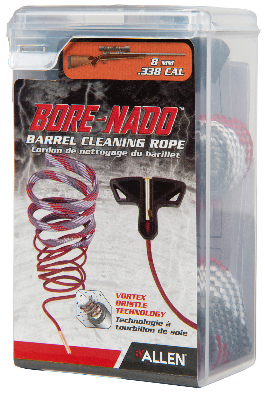 Bore-Nado 70723 8mm/.338 Rifle Barrel Cleaning Rope