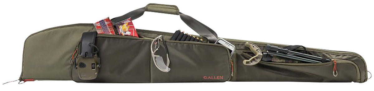 Allen 1101-52 Collins 52" Olive Ripstop Shotgun Case with Storage Pockets