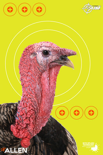Allen EZ Aim Splash Splattering Turkey Target 12x18 Inch 8PK