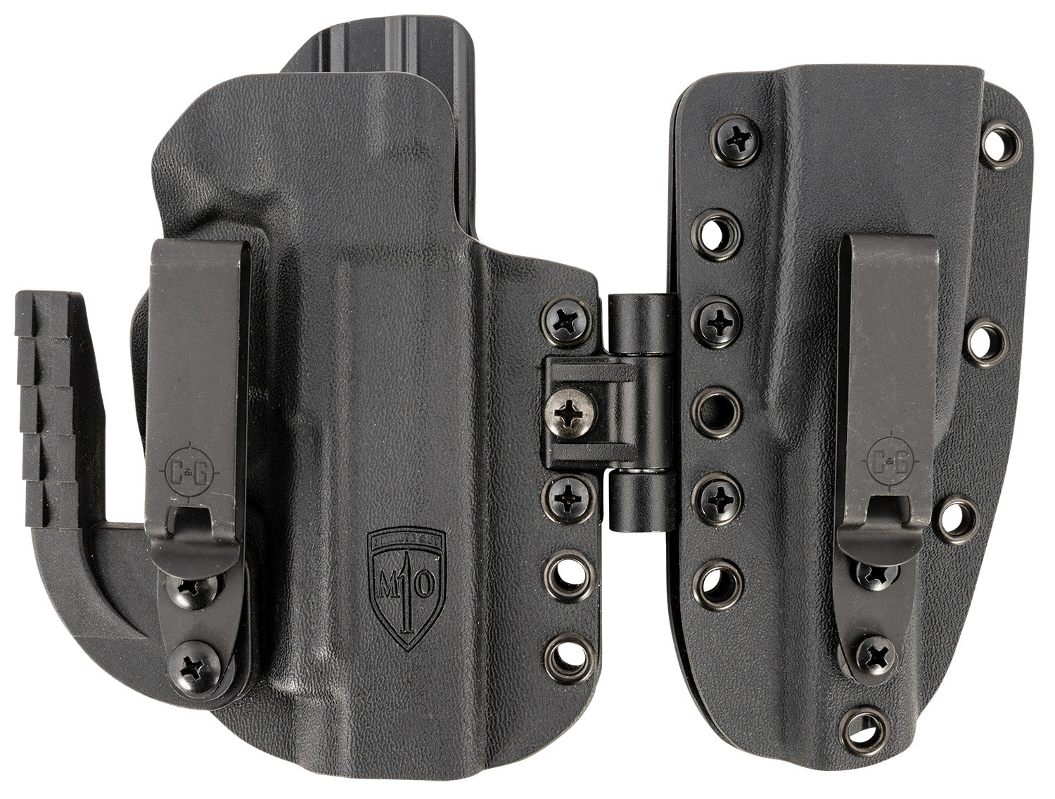 C&G Holsters MOD 1 IWB Black Kydex Holster System for Sig P365 XL Belt Clip