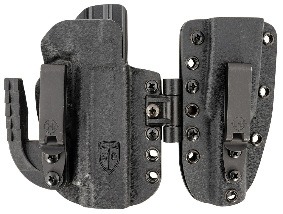 C&G Holsters MOD 1 IWB Black Kydex Holster System for Sig P365 XL Belt Clip