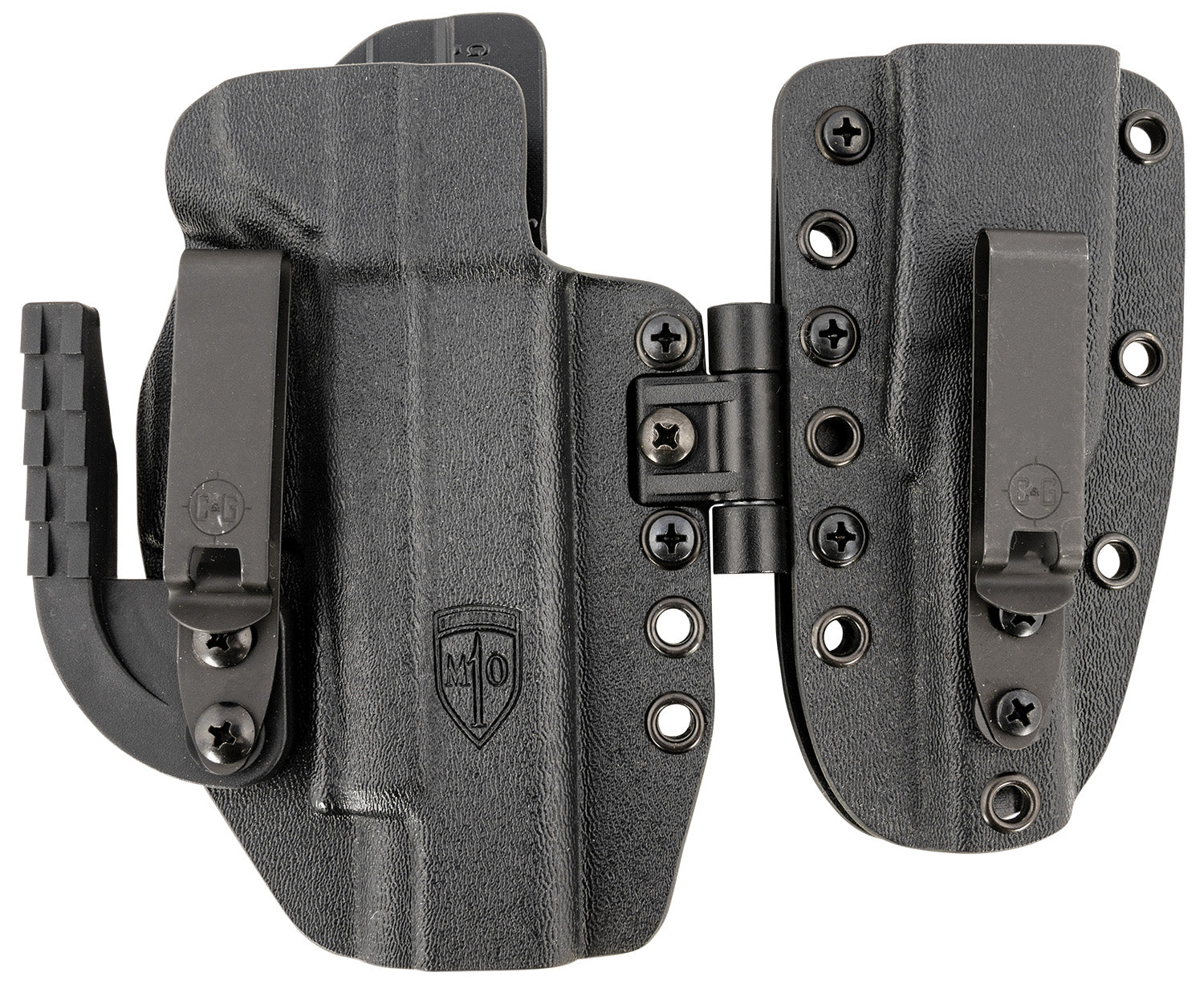 C&G Holsters MOD 1 IWB Black Kydex Holster System for Glock 48/MOS Belt Clip RH