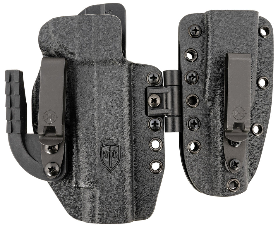 C&G Holsters MOD 1 IWB Black Kydex Holster System for Glock 48/MOS Belt Clip RH