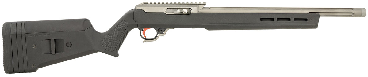 Tactical Solutions ATEGMGBMBLK X-Ring VR .22 LR 10+1 Rifle, 16.5" Gunmetal Gray Target Crown Barrel, Magpul X-22 Hunter Stock, Ambidextrous